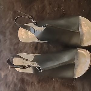 Black Pierre dumas wedges. 9